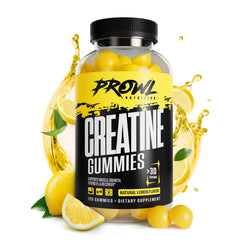 Prowl Creatine Monohydrate Gummies 30 Servings, 120 Count
