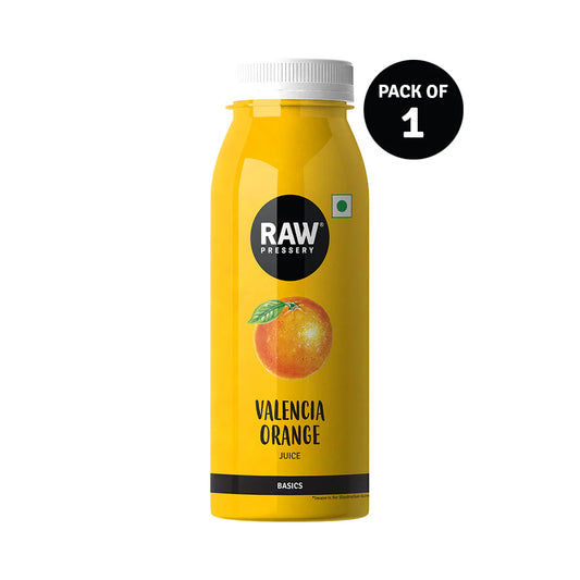 Raw Valencia Orange Juice (Bottle)- 250ml